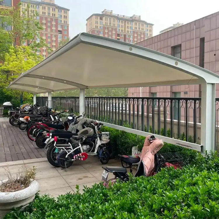 涉县膜结构电动车棚